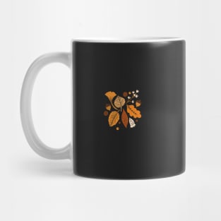 Autumn Leaves at Midnight Mug